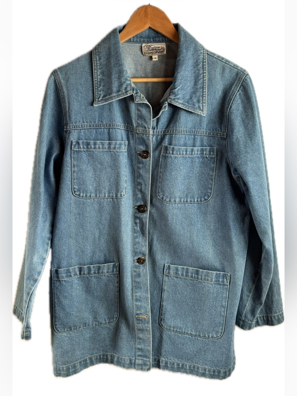 Vintage Tradition Country Collection Jean Denim Jacket Chore Coat